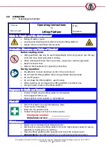 Preview for 97 page of ATH-Heinl Cross Lift 35 OG User Manual