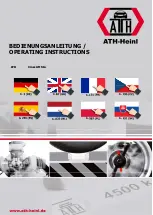 ATH-Heinl Cross Lift 50+ Operating Instructions Manual preview