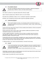 Preview for 218 page of ATH-Heinl Cross Lift 50+ Operating Instructions Manual