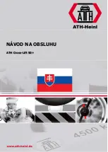 Preview for 451 page of ATH-Heinl Cross Lift 50+ Operating Instructions Manual