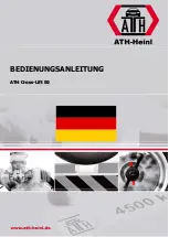 Preview for 3 page of ATH-Heinl Cross Lift 50 Operating Instructions Manual