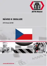 Preview for 171 page of ATH-Heinl Cross Lift 50 Operating Instructions Manual