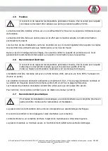 Preview for 109 page of ATH-Heinl M126 Operating Instructions Manual