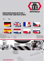 ATH-Heinl W142 Operating Instructions Manual preview