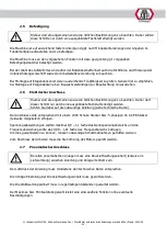 Preview for 27 page of ATH-Heinl W62 Operating Instructions Manual