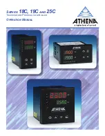 Предварительный просмотр 1 страницы Athena 18C Series Operation Manual