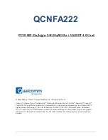 Предварительный просмотр 1 страницы Atheros QCNFA222 Manual