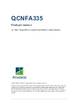 Atheros QCNFA335 Manual предпросмотр