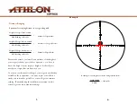 Предварительный просмотр 4 страницы Athlon APMR1 FFP IR MIL Manual