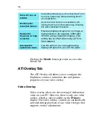 Preview for 19 page of ATI Technologies 100-436012 - Radeon 9250 256MB 128-bit DDR PCI Video Card User Manual