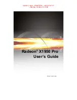 Preview for 1 page of ATI Technologies 100 437807 - Radeon X1950 Pro HD PCI Express 256MB Video Card User Manual