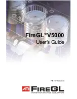 Preview for 1 page of ATI Technologies 100-505103 - Firegl V5000 128MB Pcie 2PORT Dvi-i Retail User Manual