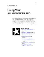 Предварительный просмотр 25 страницы ATI Technologies ALL-IN-WONDER PRO Installation And Setup