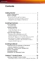 Preview for 5 page of ATI Technologies All-in-Wonder X800 PCI Express Installation And Setup User'S Manual