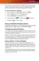 Preview for 38 page of ATI Technologies All-in-Wonder X800 PCI Express Installation And Setup User'S Manual