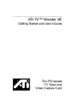 ATI Technologies ATI-TV WONDER VE Getting Started And User'S Manual preview