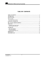 Preview for 2 page of ATI Technologies B12-70 O & M Manual