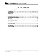 Preview for 2 page of ATI Technologies B12-71 O & M Manual