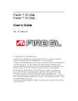 ATI Technologies FireGL X1-256p User Manual preview