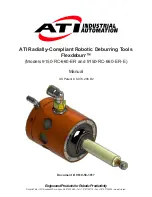 Предварительный просмотр 1 страницы ATI Technologies Flexdeburr 9150-RC-660-ER Manual