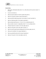 Preview for 2 page of ATI Technologies HDL Series Assembly Instructions