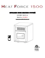 Preview for 1 page of ATI Technologies Heat Force 1500 Owner'S Manual