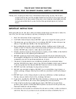 Preview for 2 page of ATI Technologies Heat Force 1500 Owner'S Manual