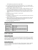 Preview for 3 page of ATI Technologies Heat Force 1500 Owner'S Manual