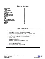 Preview for 2 page of ATI Technologies MCDA-112 Operating And Maintenance Manual