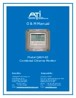 Preview for 1 page of ATI Technologies Q46H/62 O & M Manual