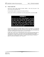 Preview for 21 page of ATI Technologies Q46H/62 O & M Manual