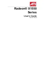 ATI Technologies RADEON X1550 SERIES User Manual preview