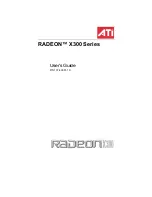 Предварительный просмотр 1 страницы ATI Technologies Radeon X300 Series User Manual