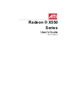 Preview for 1 page of ATI Technologies Radeon X550 Series User Manual