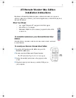 Preview for 5 page of ATI Technologies Remote Wonder Mac Edition Installation Instructions Manual