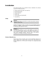 Preview for 8 page of ATI Technologies Scan Alarm C14 User Manual