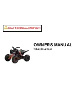 ATI Technologies THRASHER LZ170-3A Owner'S Manual preview
