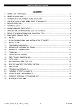 Preview for 2 page of ATI Technologies TX160 Installation, Use And Maintenance Manual