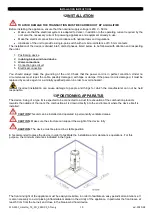 Preview for 10 page of ATI Technologies TX160 Installation, Use And Maintenance Manual