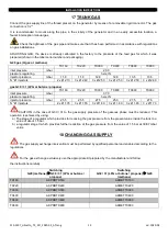 Preview for 13 page of ATI Technologies TX160 Installation, Use And Maintenance Manual