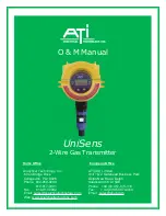 Preview for 1 page of ATI Technologies UniSens A12 Series Manual