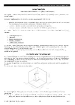 Preview for 13 page of ATI Technologies WHC400 Manual Of Installation, Use And Maintenance