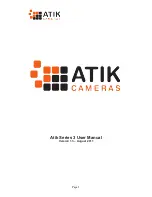 Предварительный просмотр 1 страницы ATIK Cameras 3 Series User Manual