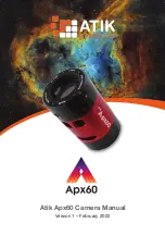 ATIK Cameras Apx60 Manual preview