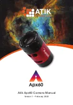 Preview for 1 page of ATIK Cameras Apx60 Manual