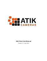 ATIK Cameras Titan User Manual предпросмотр