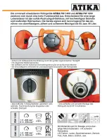 Preview for 3 page of ATIKA BR 1100 (German) Manual