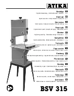 ATIKA BSV 315 Original Instructions Manual предпросмотр