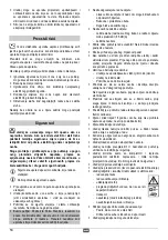 Preview for 54 page of ATIKA BVT 2500 Operating Manual – Safety Instructions – Spare Parts