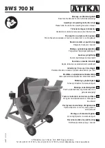 Preview for 1 page of ATIKA BWS 700 N Assembly And Operating  Instruction Sheet